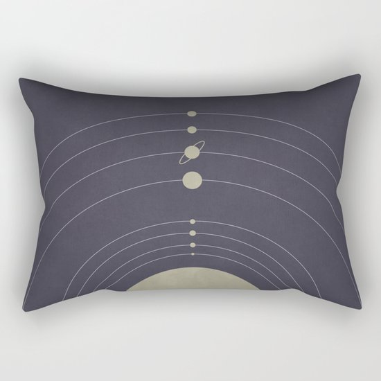 You are here (Solar System) Rectangular Pillow