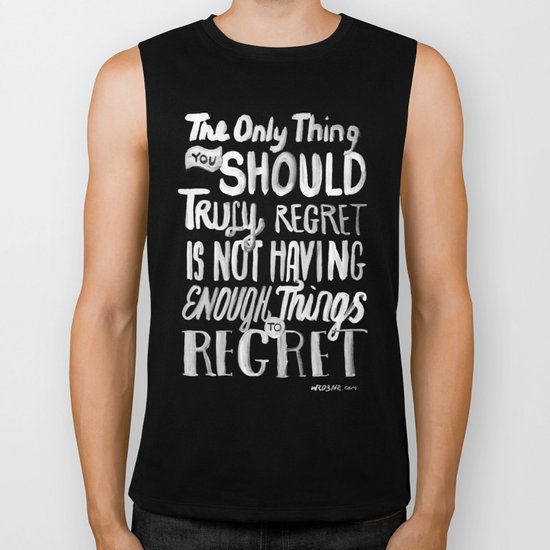 TRULY REGRET Biker Tank