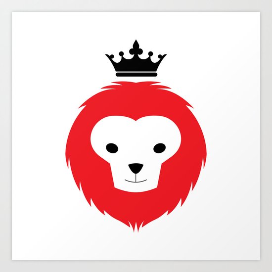 Little Lion Man Art Print
