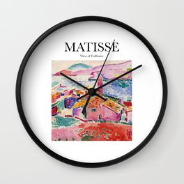 Matisse - View of Collioure Wall Clock