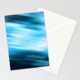 Underwater blue background Stationery Card