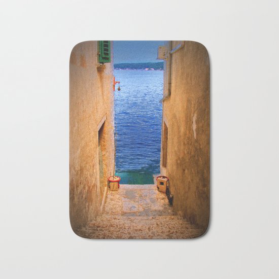 Stairs to the Sea Bath Mat