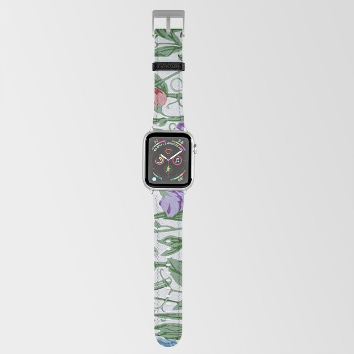 William Morris Sweet Pea pattern,Art Nouveau,Botanical,Nature,Arts And Crafts,Vintage,Decorative, Apple Watch Band