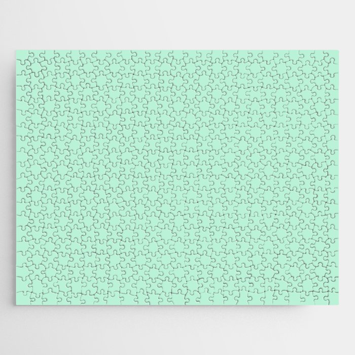 Airy Green Jigsaw Puzzle
