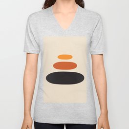 Balance Minimal V Neck T Shirt