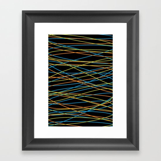 Wired Framed Art Print