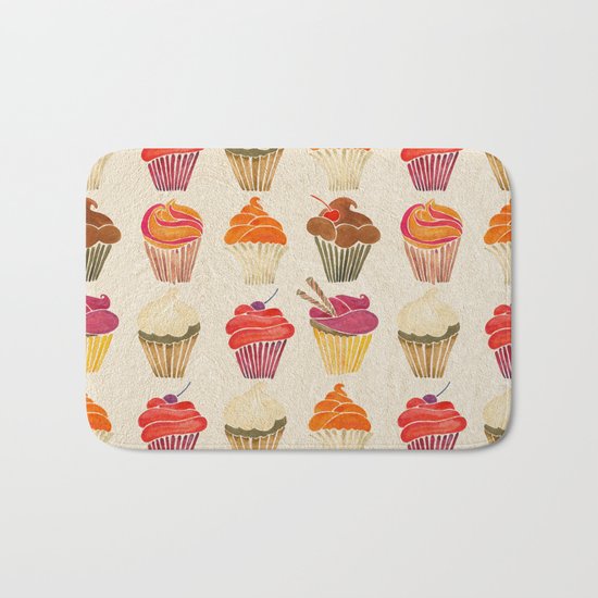 Cupcakes Bath Mat