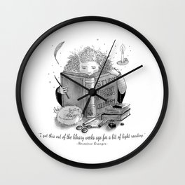 Brightest Witch of her age Wall Clock