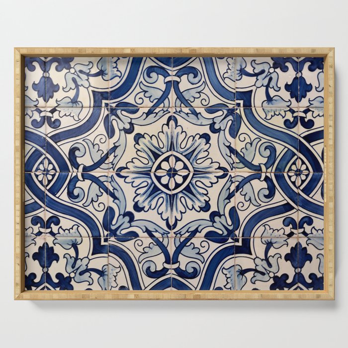 Beautiful Blue Portuguese tile - Azulejo Serving Tray