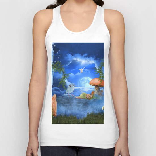 Cute little fairy Unisex Tank Top