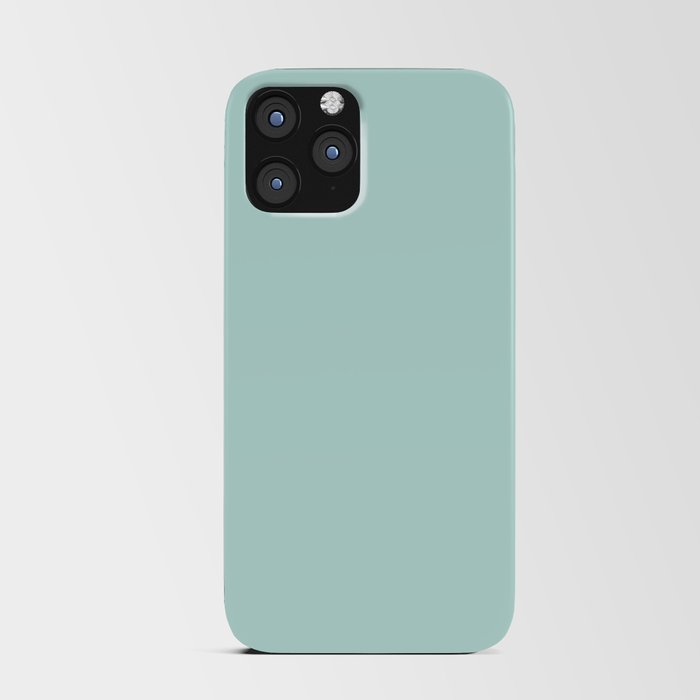 SOOTHING SEA pastel solid color iPhone Card Case