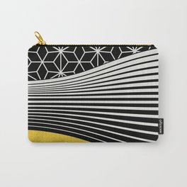 Wave pattern Carry-All Pouch