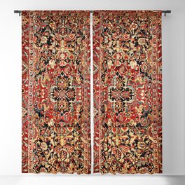 Heriz Northwest Persian Carpet Print Blackout Curtain