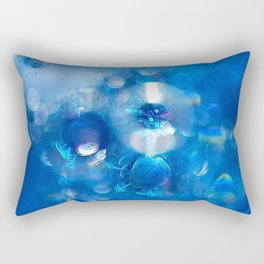 Deep Blue Colors Rectangular Pillow