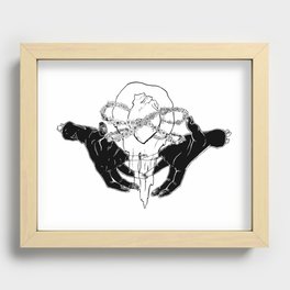 The Anatomy of Love Recessed Framed Print