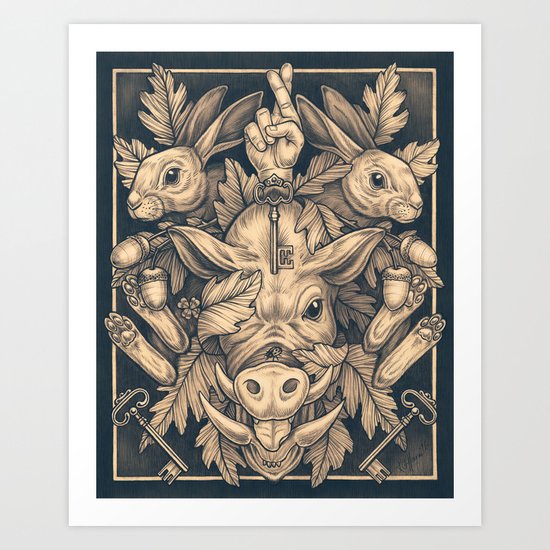 Good Luck Art Print