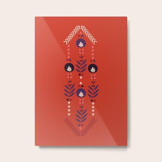 Flora Nativa Metal Print