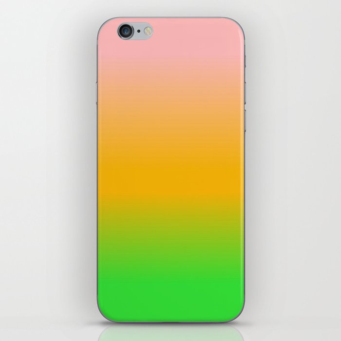 OMBRE BRIGHT COLORS ABSTRACT  iPhone Skin