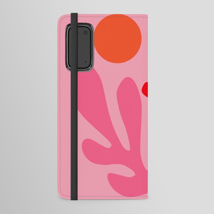 Henri Matisse - Leaves - Bubblegum Android Wallet Case