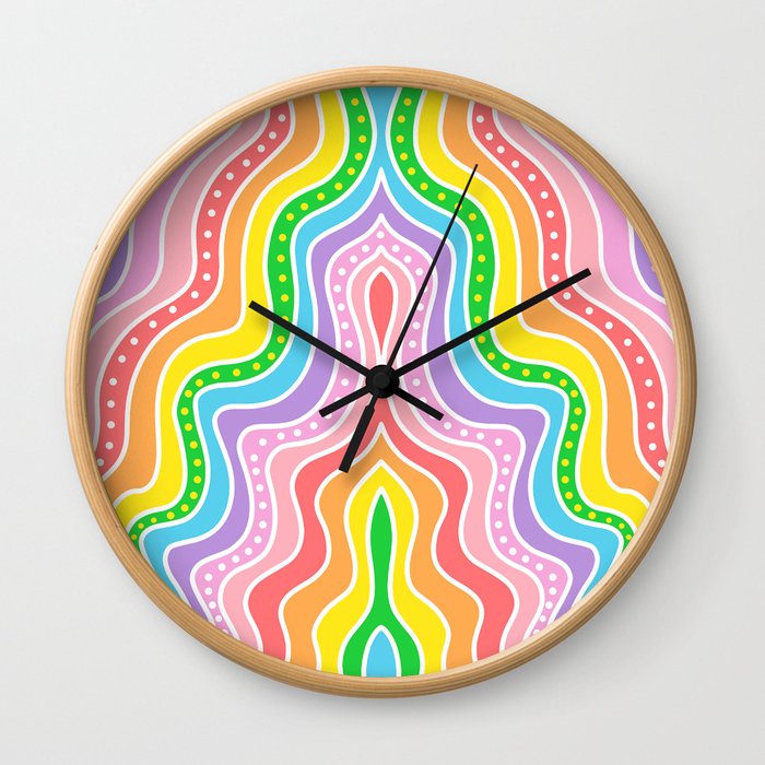 BRAIN WAVES Wall Clock