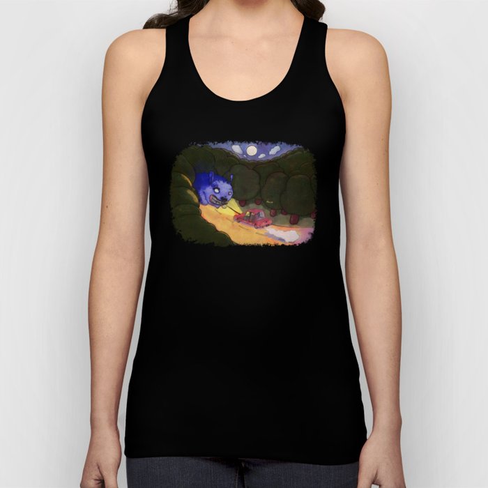 Something in the  headlights Tank Top