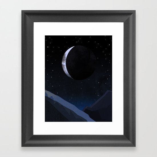 Night Framed Art Print
