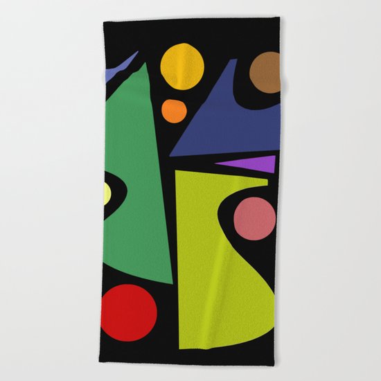 Abstract #301 Beach Towel