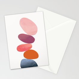 Balancing Stones 23 Stationery Card