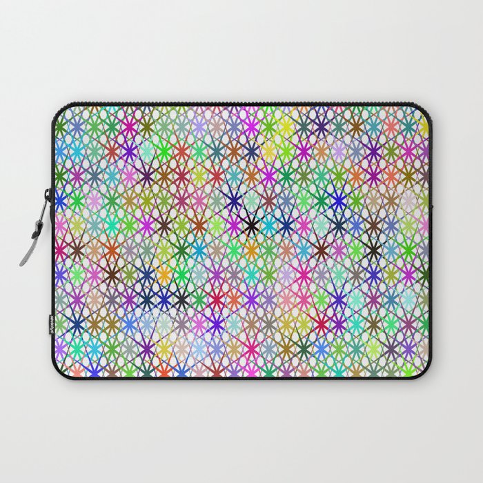 Abstract Prismatic Geometric Background. Laptop Sleeve