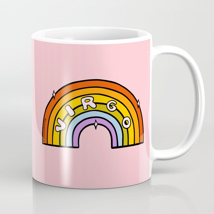 Virgo Rainbow Coffee Mug