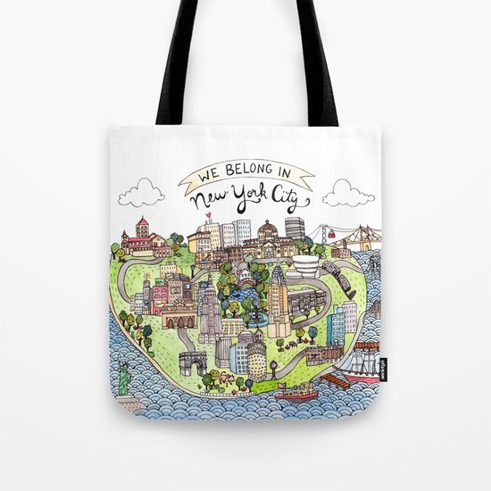 New York City Love Tote Bag