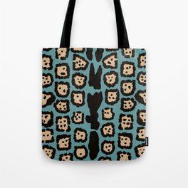 Jaguar Pattern in Beach Colors Tote Bag