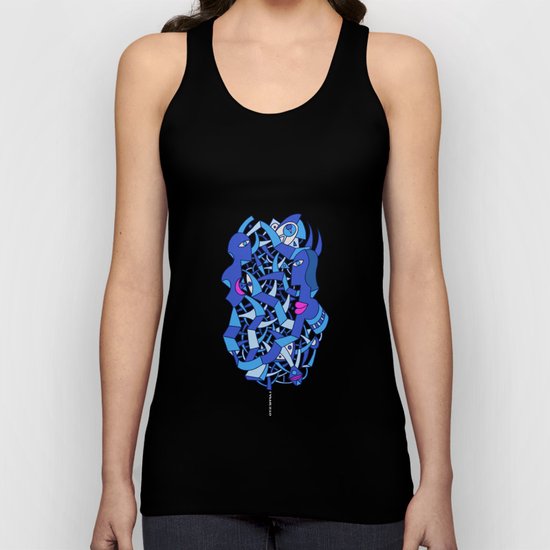 - meet the Queen of the sea - Unisex Tank Top