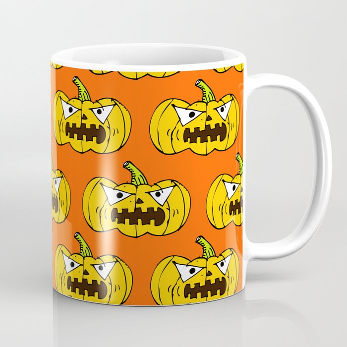 Halloween Pumpkin Background 12 Coffee Mug