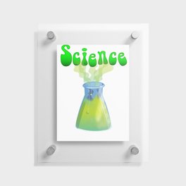Science Slime Floating Acrylic Print