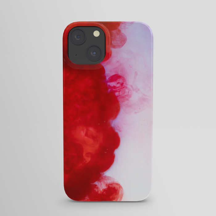 Red Smoke iPhone Case