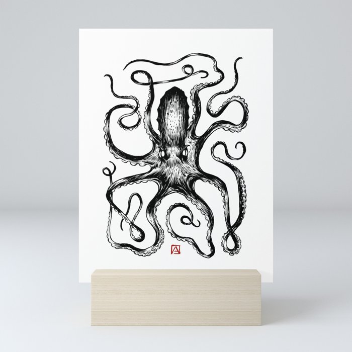 Octopus Mini Art Print