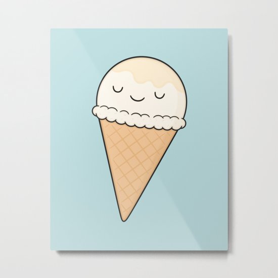 Ice Cream Metal Print