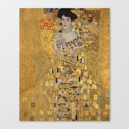 Lady in Gold by Gustave Klimt Canvas Print