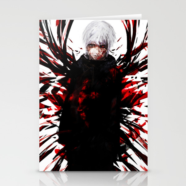 Kaneki Ken Tokyo Ghoul Stationery Cards By Oponn Society6 Kaneki Ken Tokyo Ghoul Stationery Cards By Oponn Society6