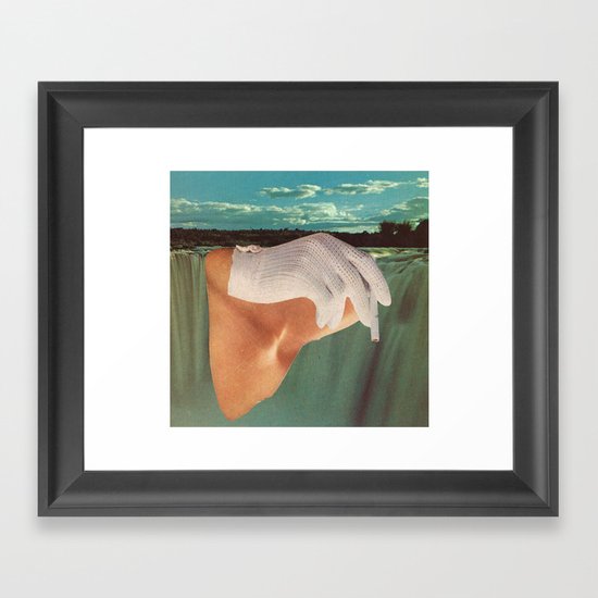 "hers" Framed Art Print