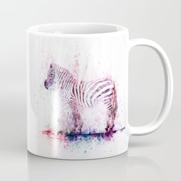 Watercolor Wash Zebra Coffee Mug