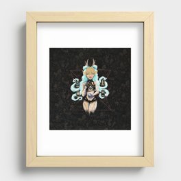 Aquarius Witch Recessed Framed Print