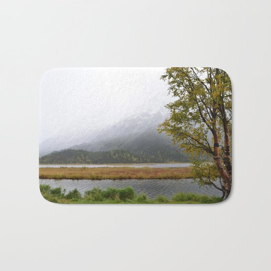 Season's First Snow II Bath Mat
