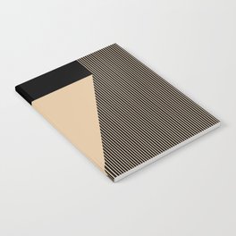 Beige Triangle Notebook