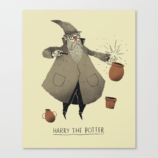 the potter. Canvas Print