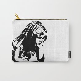 Banksy Girl with Blue Bird Carry-All Pouch