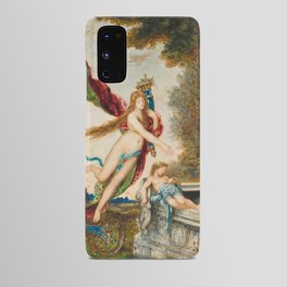 Angel and a sleeping child vintage art by Gustav Moreau Android Case