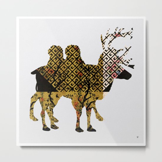 FabCreature · LaMix Metal Print
