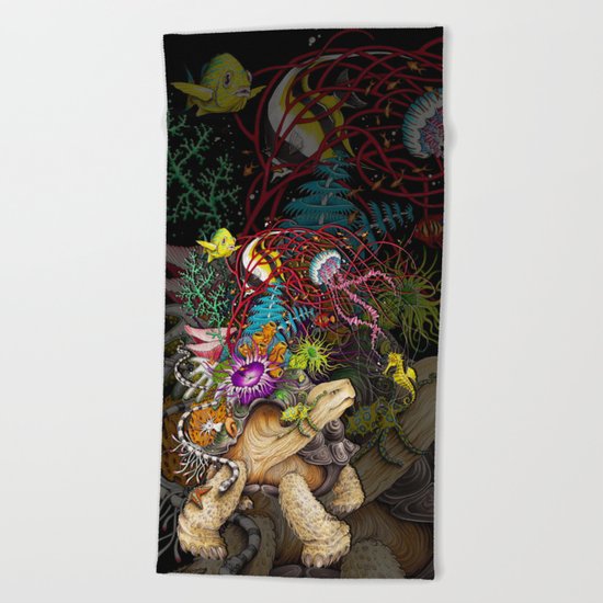 Return To The Sea Beach Towel